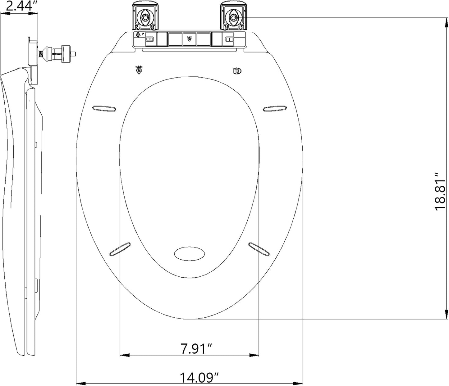 ASIENTO SANITARIO BEIGE